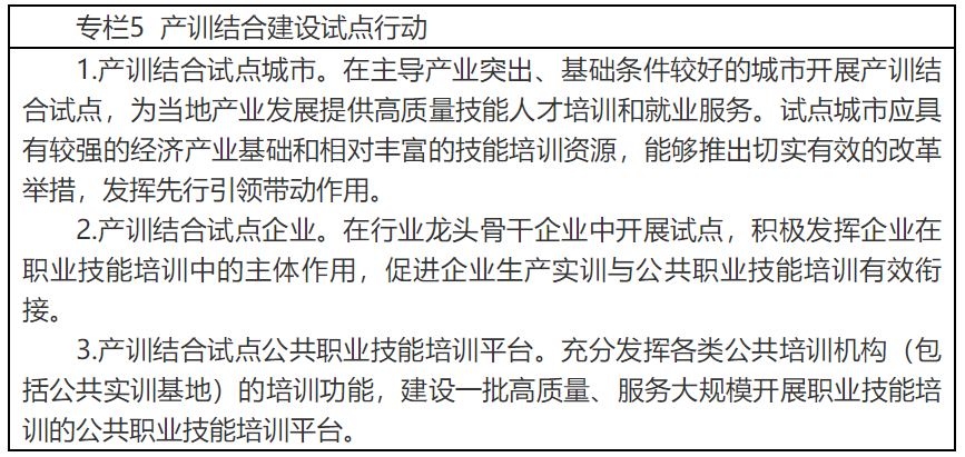 人社部 | 印發《“十四五”職業技能(néng)培訓規劃》(圖5) 人社部 | 印發《“十四五”職業技能(néng)培訓規劃》(圖5)