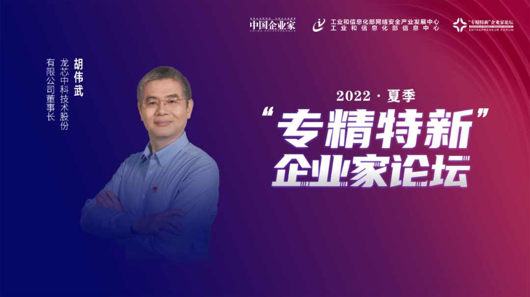 胡偉武:市場帶技術,試錯中發現問題解決問題